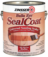 Zinsser 821 Sanding Sealer, Clear, Liquid, 1 gal